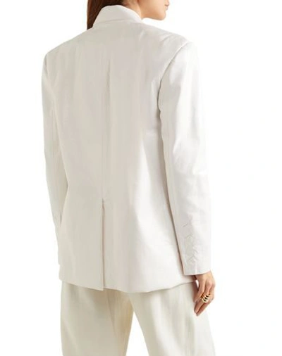 Shop Aleksandre Akhalkatsishvili Suit Jackets In White