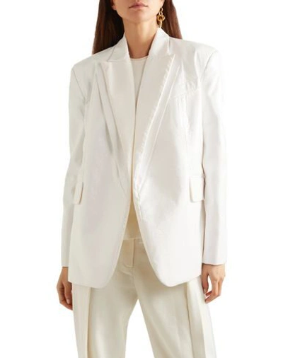 Shop Aleksandre Akhalkatsishvili Suit Jackets In White