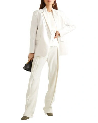 Shop Aleksandre Akhalkatsishvili Suit Jackets In White