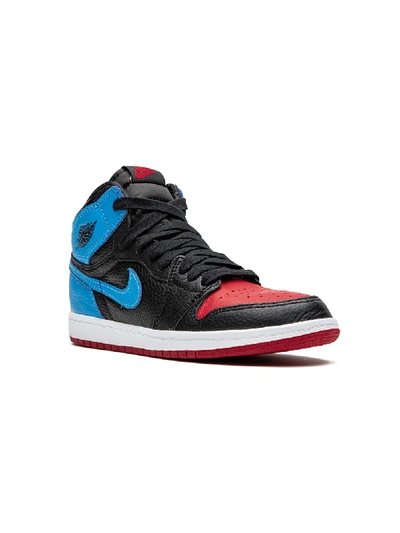 Shop Jordan Air  1 High Og "unc To Chicago" Sneakers In Black