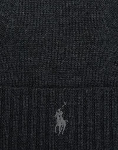 Shop Polo Ralph Lauren Hat In Steel Grey