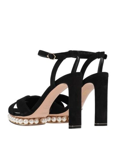 Shop Nicholas Kirkwood Sandals In Black