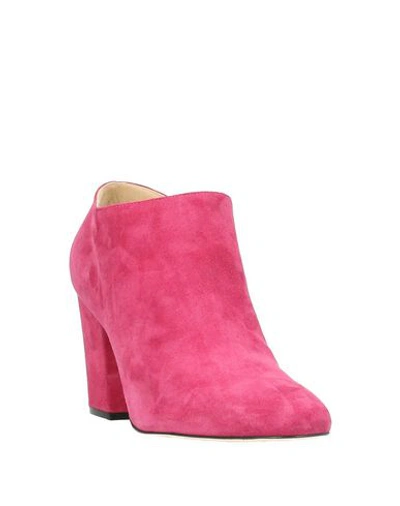 Sergio Rossi Ankle Boot In Garnet