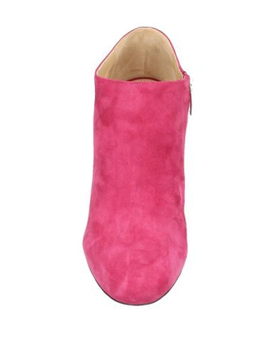 Sergio Rossi Ankle Boot In Garnet