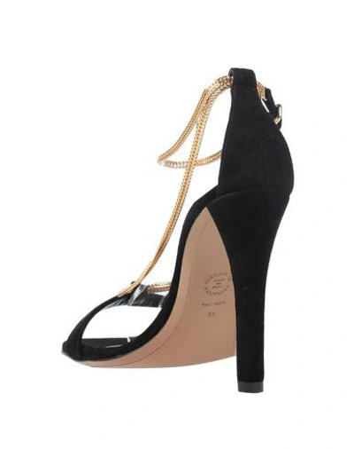 Shop Alexandre Vauthier Sandals In Black