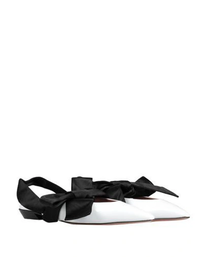 Shop Altuzarra Ballet Flats In White