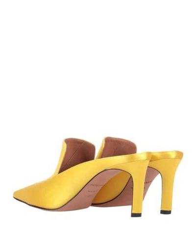 Shop Altuzarra Mules & Clogs In Yellow