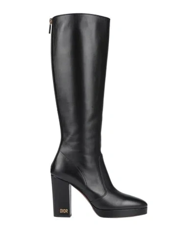 Shop Dior Boots In Black