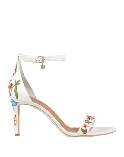 Shop Tory Burch Sandals In Ivory