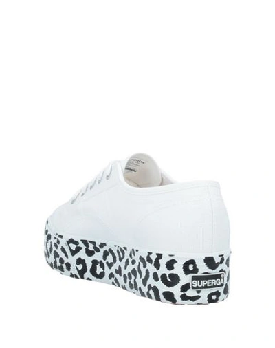 Shop Superga Woman Sneakers White Size 7.5 Textile Fibers