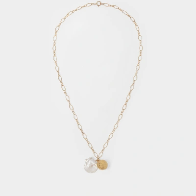 Shop Alighieri The Moon Fever Necklace In Gold