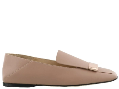 Shop Sergio Rossi Sr1 Loafers In Pink