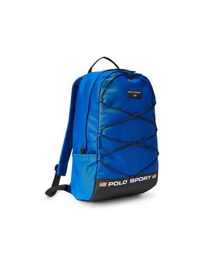 Shop Polo Ralph Lauren Backpacks & Fanny Packs In Bright Blue