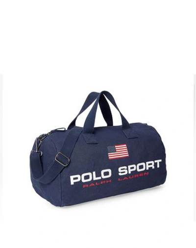 Shop Polo Ralph Lauren Travel & Duffel Bag In Dark Blue