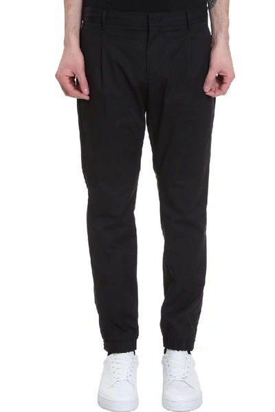 Shop Pt01 Pants In Black Cotton