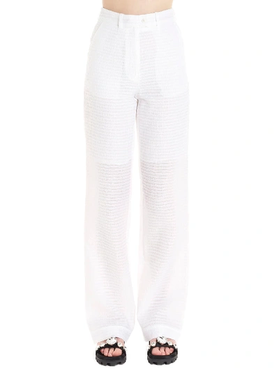 Shop Cecilie Bahnsen Sonja Pants In White