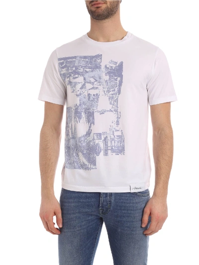 Shop 3.1 Phillip Lim / フィリップ リム Ss Postcard Print Perfect Tee In White Postcard