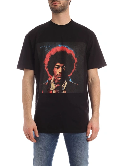 Shop Ih Nom Uh Nit T-shirt Hendrix Sky In Black