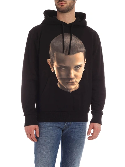 Shop Ih Nom Uh Nit Hoodie Eleven Archive In Black