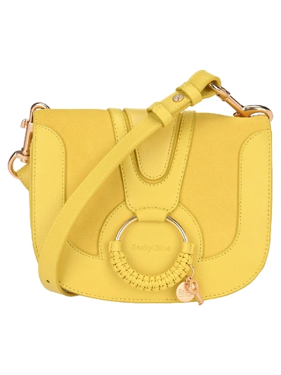 Shop See By Chloé See By Chloe Hana Shoulder Bag In Yellow