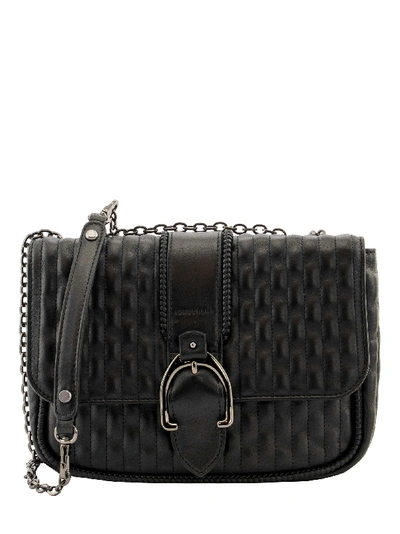 Shop Longchamp Amazone Shoulder Bag S In Black