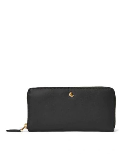 Shop Lauren Ralph Lauren Wallets In Black