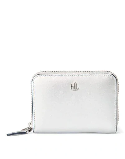 Shop Lauren Ralph Lauren Wallet In Silver