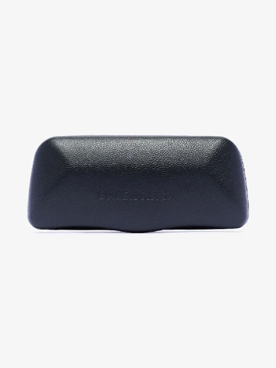 Balenciaga Black Thin Visor Sport Sunglasses In Black