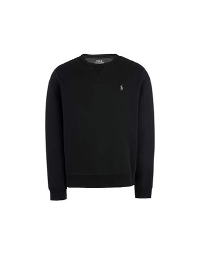 Shop Polo Ralph Lauren Sweatshirt In Black