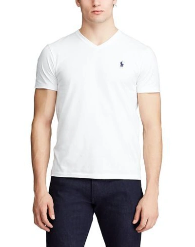 Shop Polo Ralph Lauren T-shirt In White