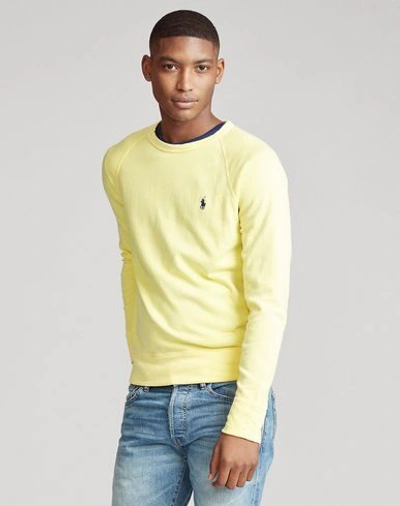 Shop Polo Ralph Lauren Sweatshirt In Yellow