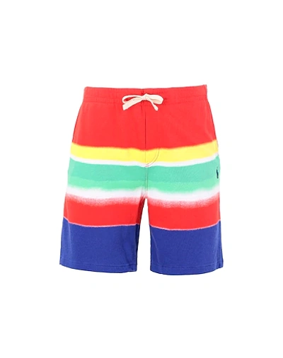 Shop Polo Ralph Lauren Shorts & Bermuda Shorts In Red