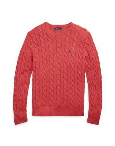 Shop Polo Ralph Lauren Sweaters In Coral