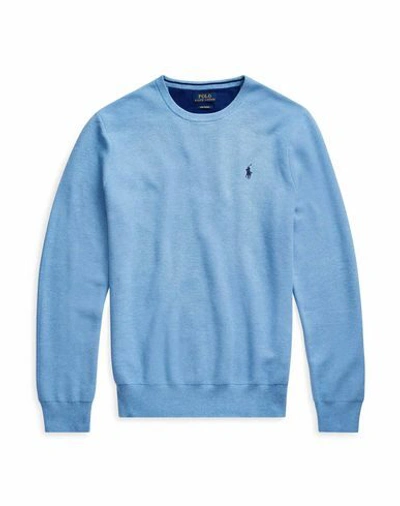 Shop Polo Ralph Lauren Sweaters In Azure
