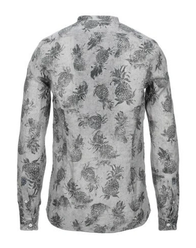Shop Alessandro Gherardi Shirts In Grey