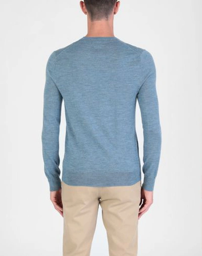Shop Polo Ralph Lauren Sweater In Slate Blue