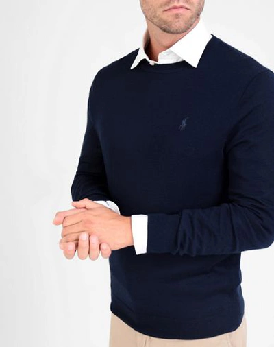 Shop Polo Ralph Lauren Sweater In Dark Blue