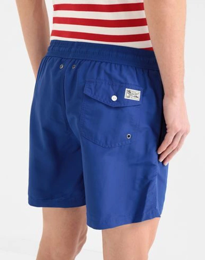 Shop Polo Ralph Lauren Swim Shorts In Blue