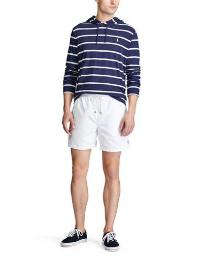 Shop Polo Ralph Lauren Swim Shorts In White