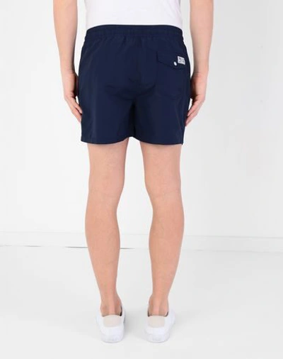 Shop Polo Ralph Lauren Swim Shorts In Dark Blue