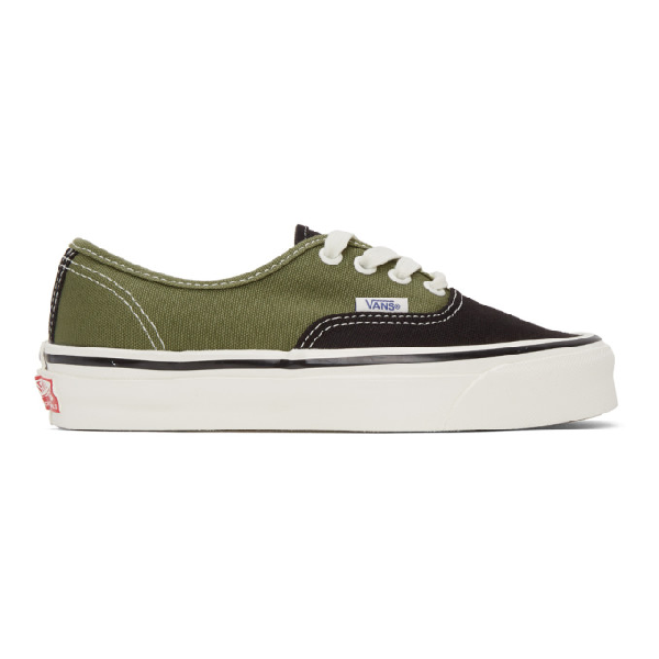 green and black vans