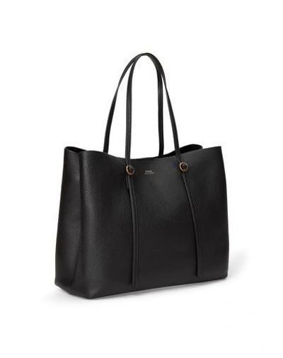 Shop Polo Ralph Lauren Handbag In Black