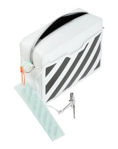 Shop Off-white Woman Belt Bag White Size - Soft Leather