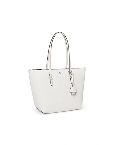 Shop Lauren Ralph Lauren Shoulder Bag In White