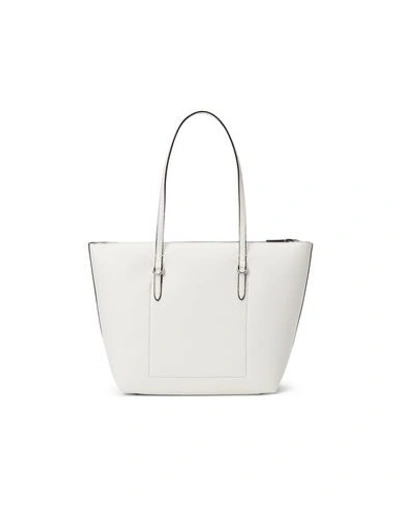 Shop Lauren Ralph Lauren Shoulder Bag In White