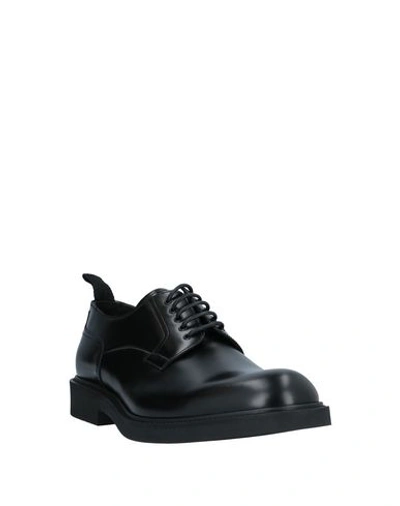 Shop Dior Laced Shoes In Black
