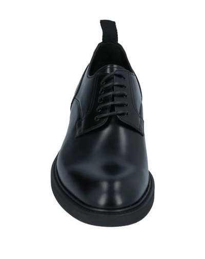 Shop Dior Laced Shoes In Black