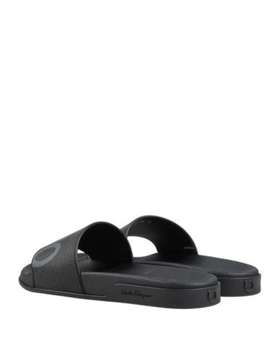 Shop Ferragamo Sandals In Black