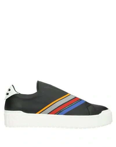 Shop Ruco Line Sneakers In Black