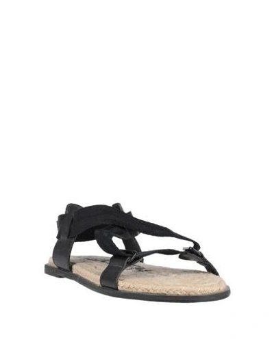Shop Osklen Sandals In Black